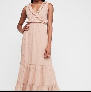 Blush pink Maxi with gold detail